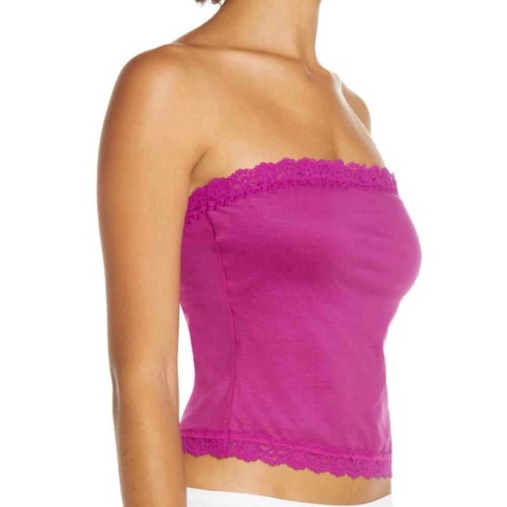 NWOT Hanky panky bandeau top. Medium. Fucia